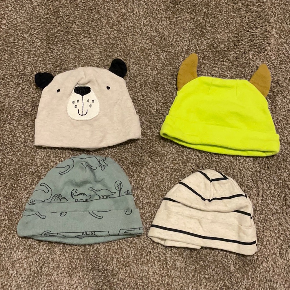 Baby beanie bundle